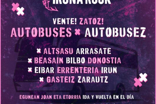 Buses Iruña Rock 2024